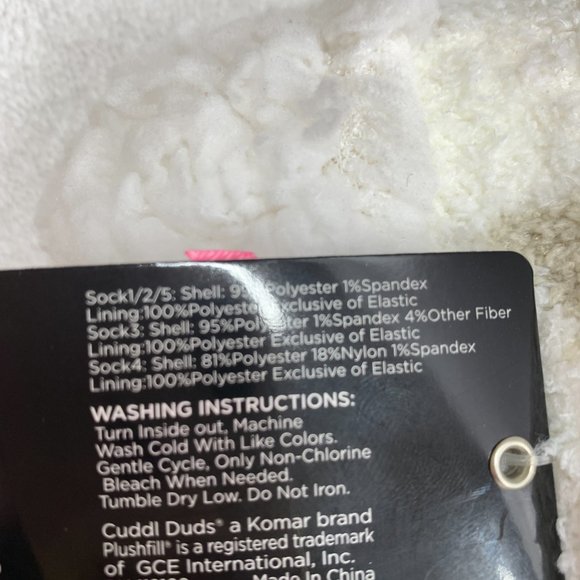 Hue Geo Stripe Boot Socks 2 pair, Aromasoles Double Layer, Sherpa Socks O/S NWT - Picture 13 of 14